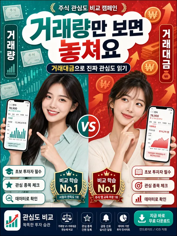 거래대금이 중요한 이유: 거래량보다 먼저 봐야 할 주식 핵심 지표