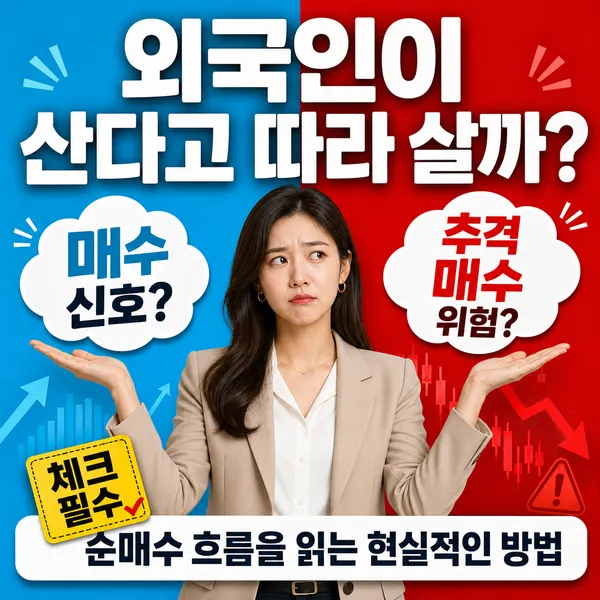외국인 순매수는 믿어도 될까