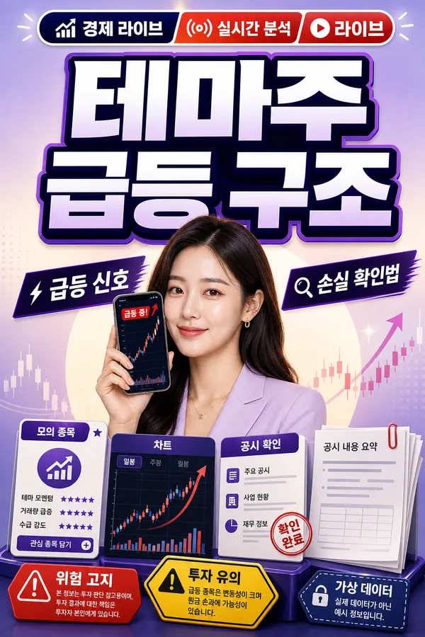 테마주가 급등하는 구조: 왜 한순간에 오르고 어떻게 확인해야 할까요?