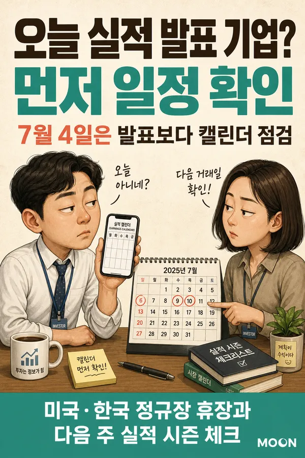 오늘 실적 발표 기업 핵심 요약