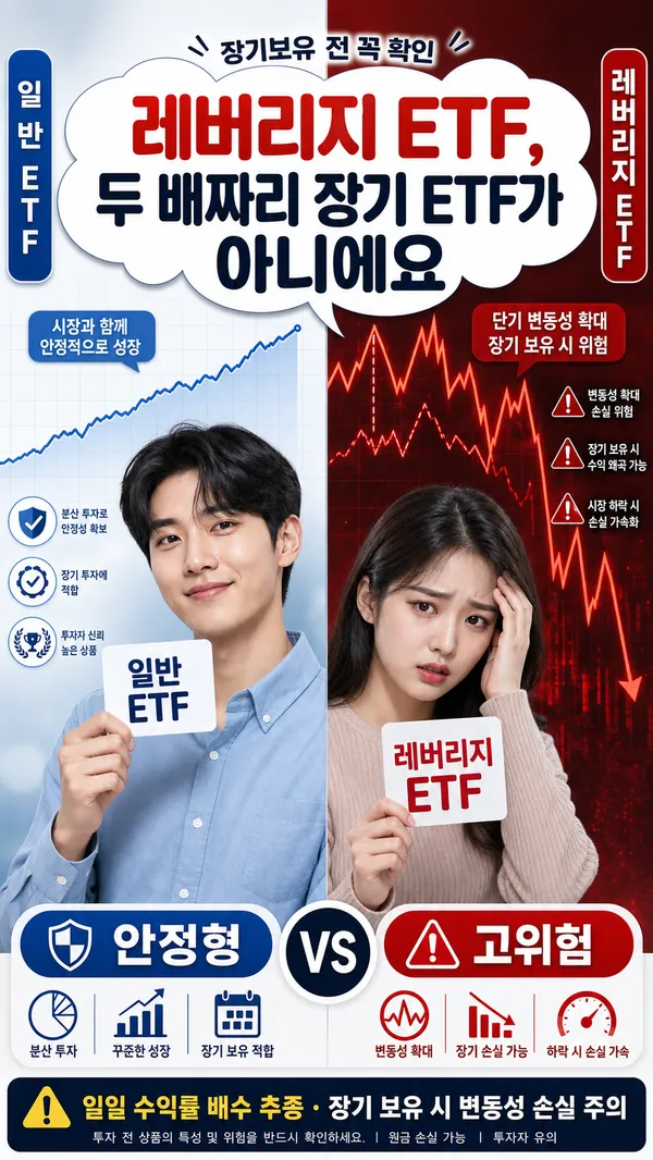 레버리지 ETF가 장기투자에 불리한 이유